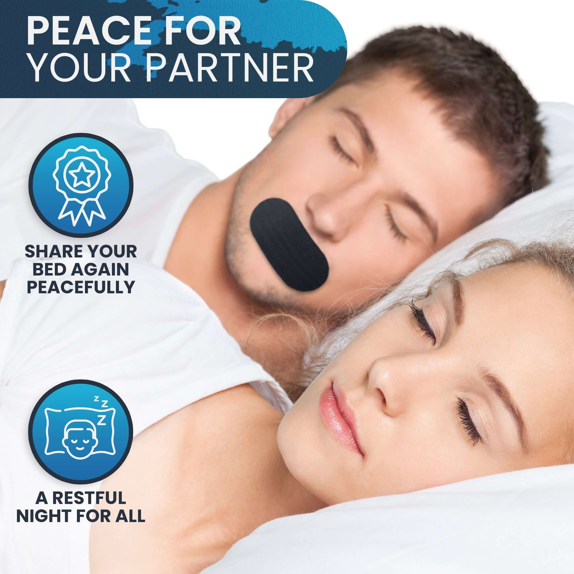 Mouth Tape for Sleep Apnea and Snoring with Nasal breathing