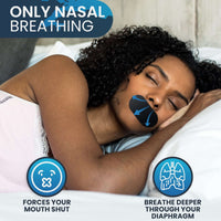 Mouth Tape for Sleep Apnea and Snoring with Nasal breathing